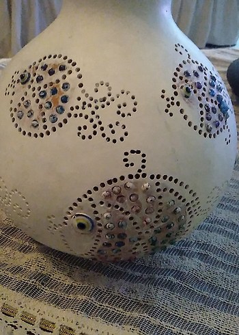 el emegiyle suslenmis süs kabagi - Görsel 3