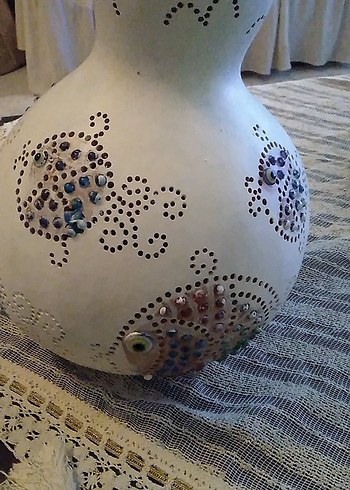 el emegiyle suslenmis süs kabagi - Görsel 5