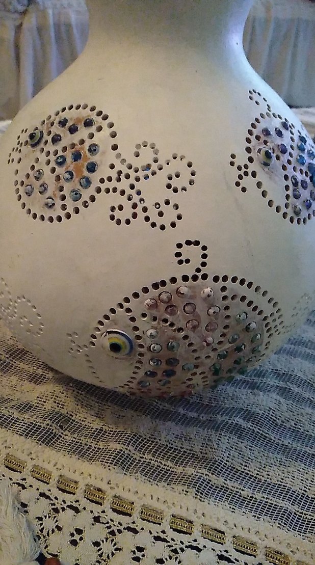 el emegiyle suslenmis süs kabagi - Görsel 2