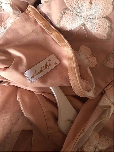 Minel aşk muhteşem tesettür abiye elbise - Görsel 4