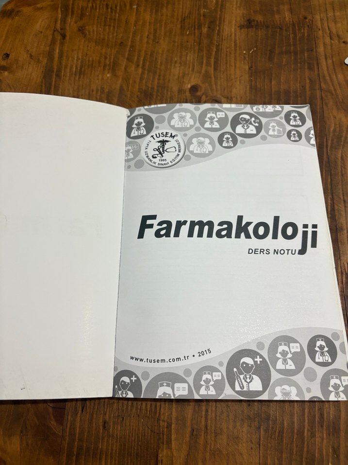 Temel ve Klinik Farmakoloji Ders Notu - Görsel 2