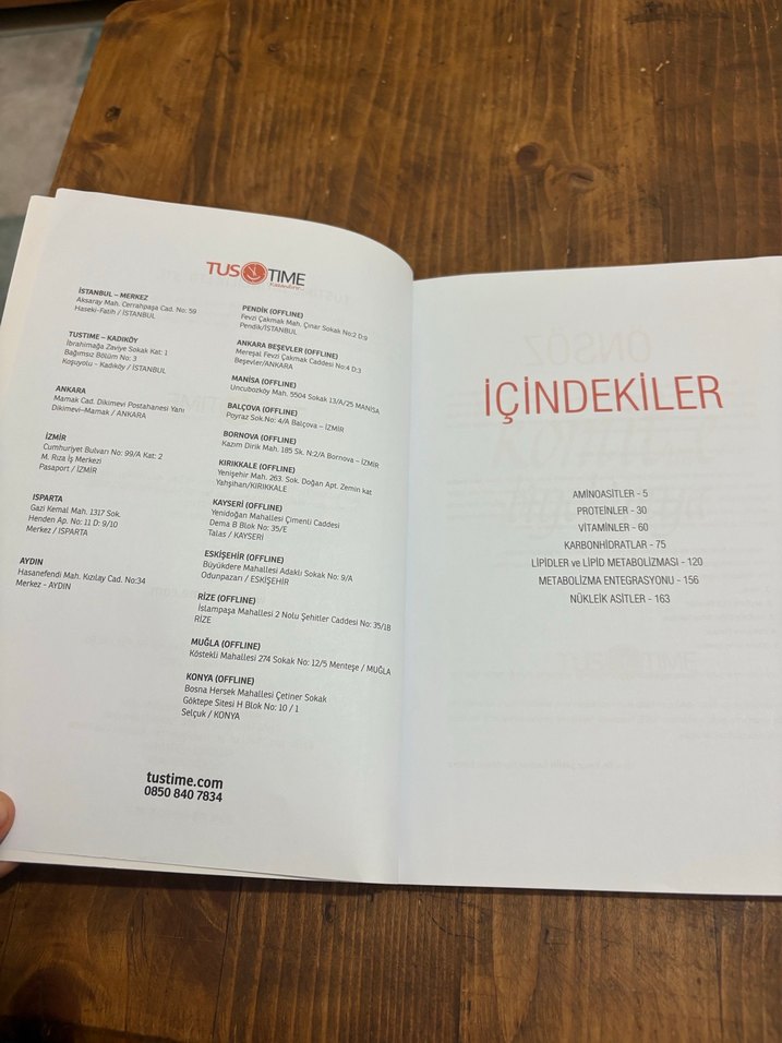 Komitime Biyokimya - TUSTIME - Görsel 5