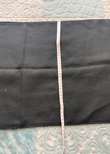 Uzun Siyah Atkı - Görsel 4