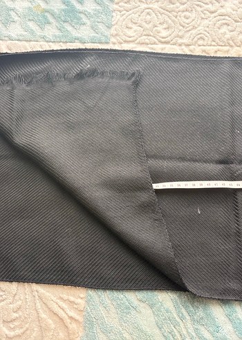 Uzun Siyah Atkı - Görsel 7