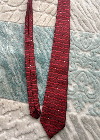 Bordo Erkek Kravat - Görsel 2
