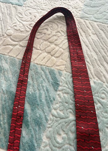 Bordo Erkek Kravat - Görsel 4