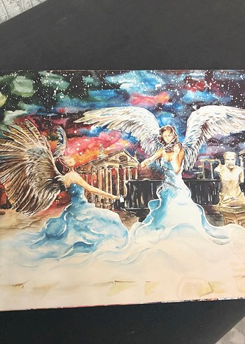 1000 parça puzzle Mavi Kanatlı Melekler Temalı - Görsel 2