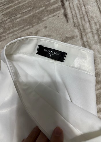 Beyaz Pileli Mini Kalem Etek - Görsel 4