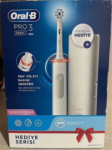 Beden Renk Oral B pro3 3500 şarjlı diş fırçası
