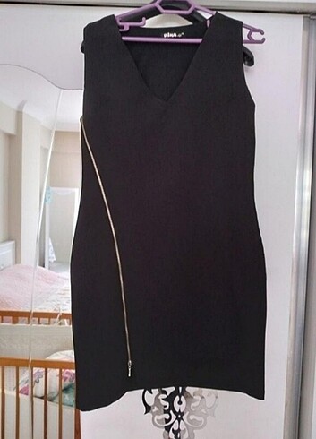 Pixy Siyah kısa elbise 