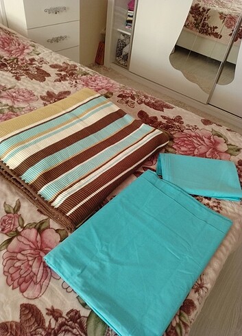  Beden çeşitli Renk Çift kişilik battaniye seti 