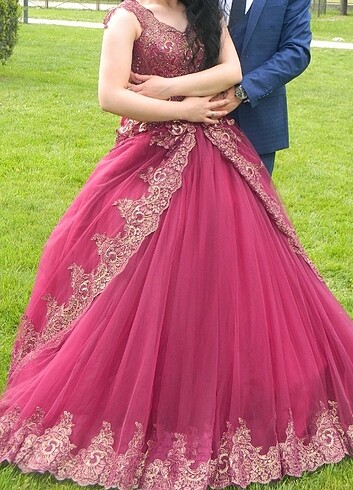 Kına nişan tuvaleti - Görsel 3