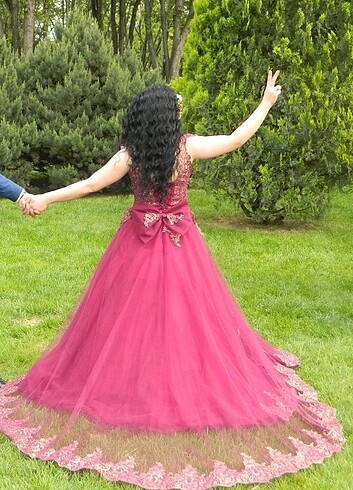 Kına nişan tuvaleti - Görsel 2