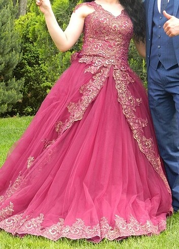 Kına nişan tuvaleti - Görsel 4