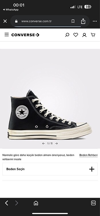 Converse orjinal