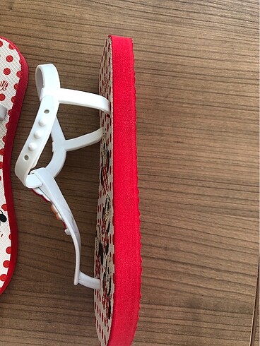 30 Beden beyaz Renk Disney Minnie Mouse sandalet
