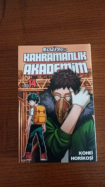 Kahramanlık akademim/mha 14 manga (çizgi roman) 