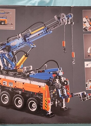 Lego technic 42128 ağır vasıta çekicisi, heavy duty tow truck