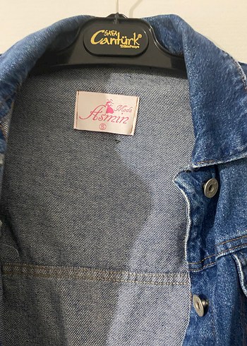 Zara Düğmeli Uzun Kollu Mavi Denim Ceket