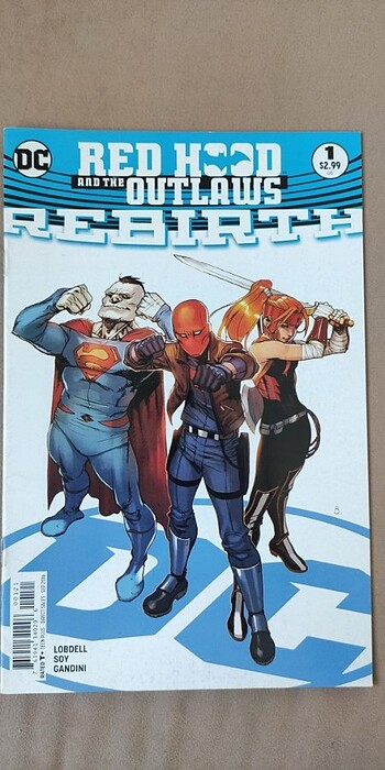 Red Hood and the Outlaws Rebirth #1 İngilizce