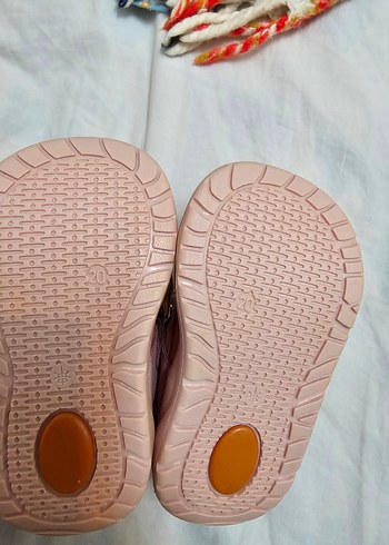 Kız Bebek Pembe Hakiki Deri İlk Adım Ayakkabısı - Görsel 3