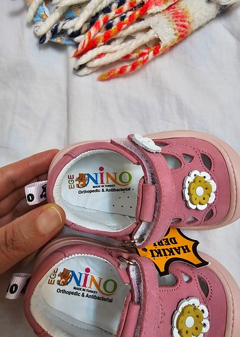 Kız Bebek Pembe Hakiki Deri İlk Adım Ayakkabısı - Görsel 4
