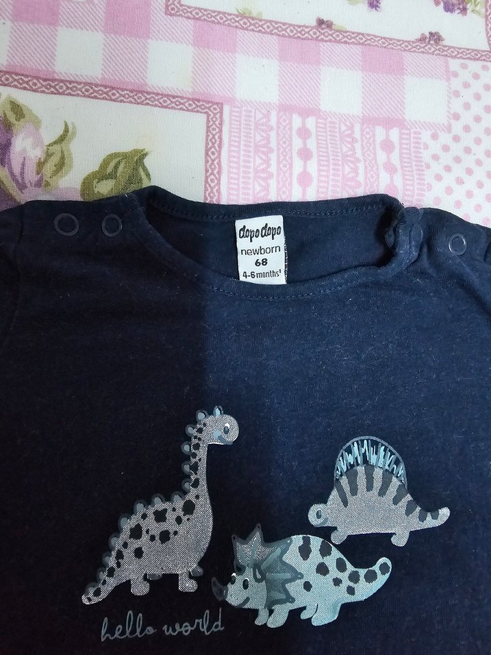 Uzun Kollu Lacivert Bebek Tulum - Görsel 5