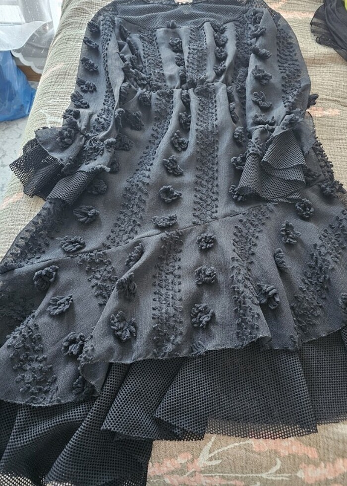 Siyah elbise - Görsel 3