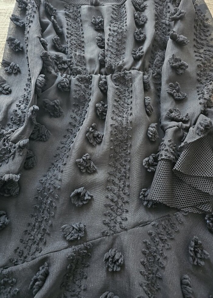 Siyah elbise - Görsel 4