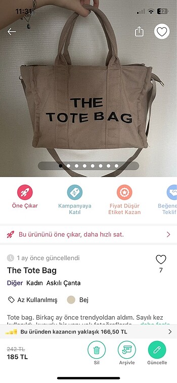 Tote çanta