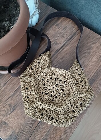 Diğer Altıgen motif çanta 