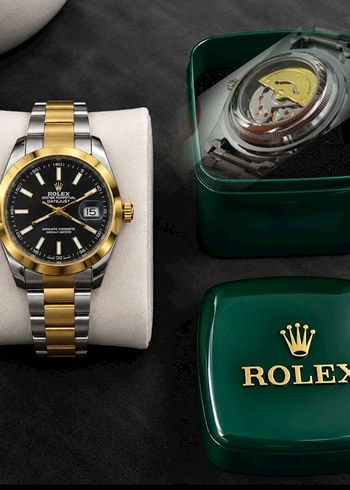 Rolex İki Renkli Klasik Saat
