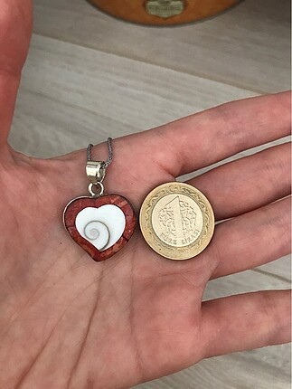  Beden Hiç kullanılmamış gümüş kolye