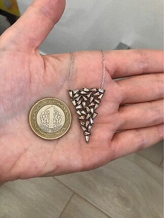 Sterling silver Hiç kullanılmamış gümüş kolye