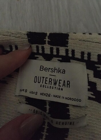 s Beden Bayan Bershka ceket