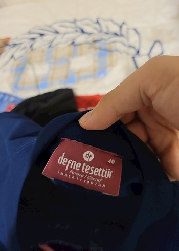 Diğer Mavi Tesettür Ferace