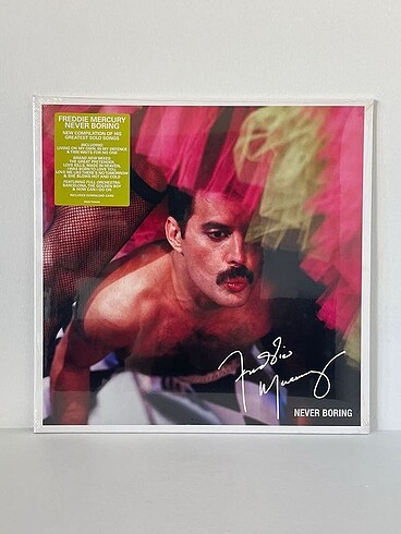 Freddie Mercury Never Boring Plak