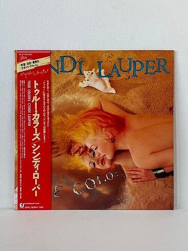 Cyndi Lauper True Colors Plak