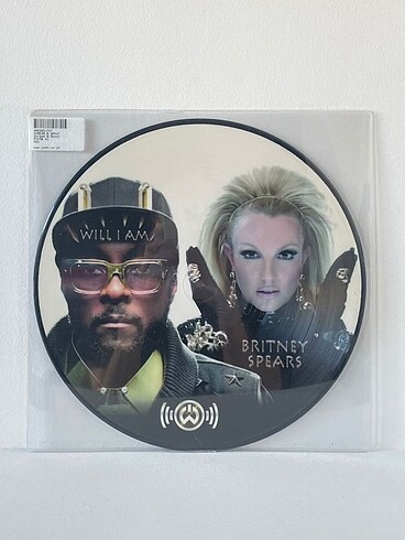 will.i.am & Britney Spears Plak