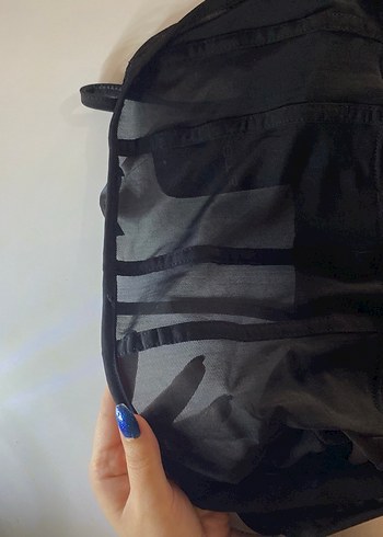 Diğer Siyah Strappy Gotik Mini Büstiyer