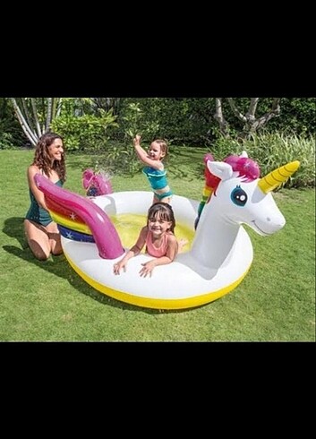 Diğer İntex pony havuz yağmurlama sistemi vardır googleden videolarına