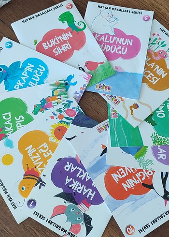 Hayvan Masalları Serisi - 1. Sınıflar İçin 10 kitap var içinde - Görsel 3