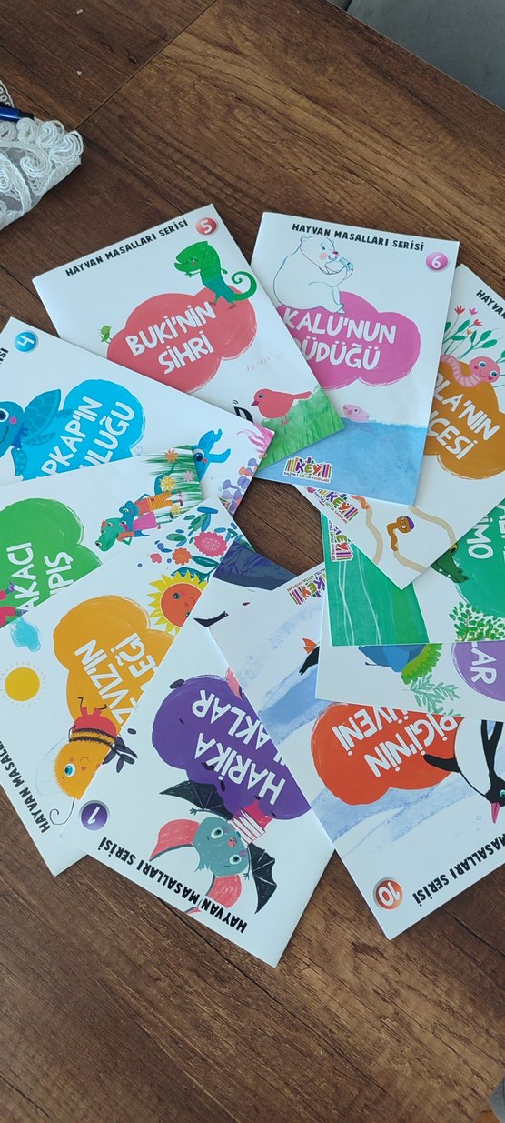 Hayvan Masalları Serisi - 1. Sınıflar İçin 10 kitap var içinde - Görsel 3