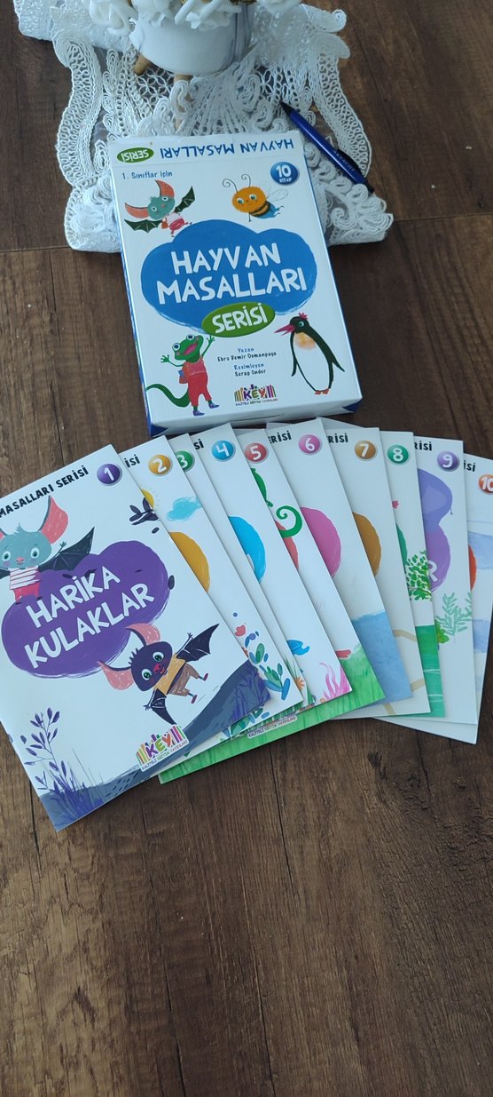Hayvan Masalları Serisi - 1. Sınıflar İçin 10 kitap var içinde - Görsel 2
