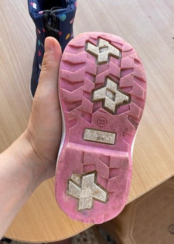 25 Beden çeşitli Renk Kız çocuk kar botu lc waikiki 25 numara