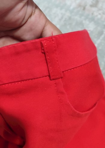 6_7 yaş koton kumaş kız pantolon - Görsel 8