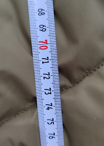 m beden mudo yeşil renk mont tertemiz hafif elyafta kayma var - Görsel 6