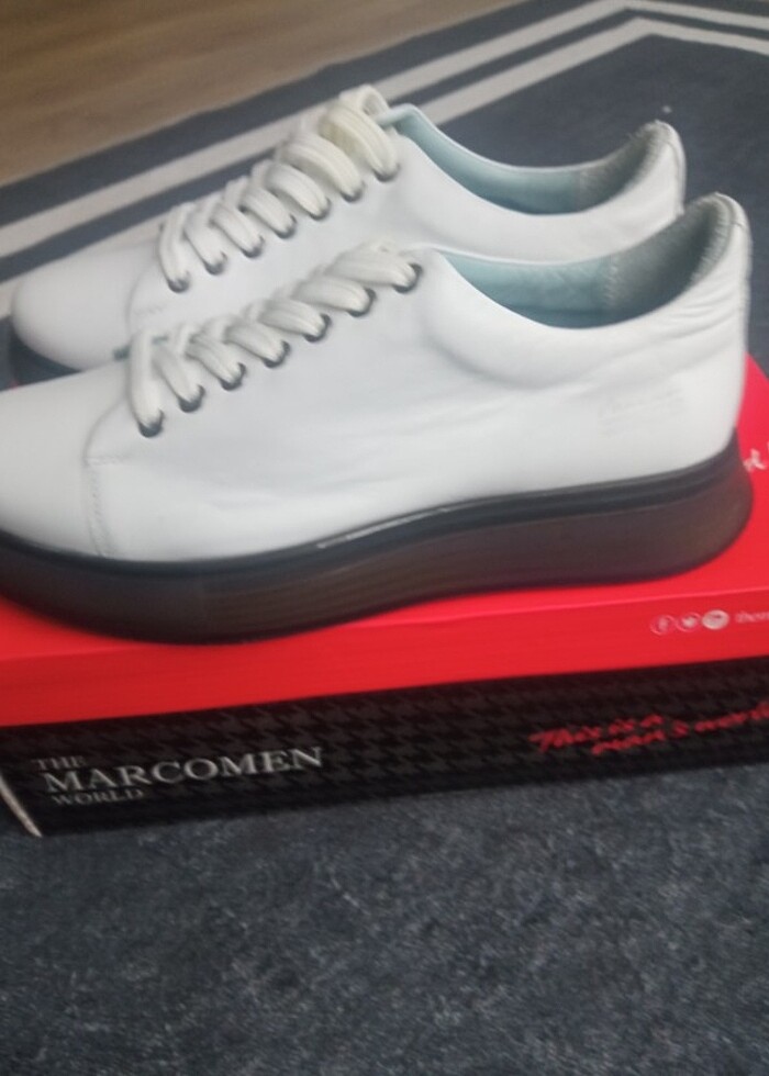 41 numara erkek deri ayakkabı 3000 TL almistik hiç giyilmedi der - Görsel 3