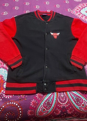 NBA Chicago Bulls defacto kolej ceket