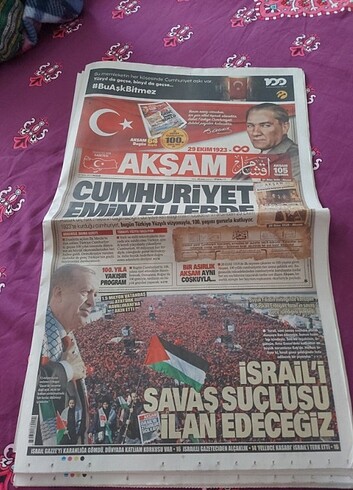 100.yıl Akşam Gazetesi 